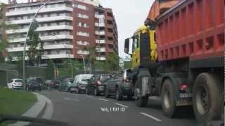 E Túnels de Barcelona Ronda del Mig  Túnel de la Rovira [upl. by Dorraj]