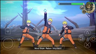 Narutos New Justu FutonRasen Shuriken🌀  Naruto shippuden ultimate ninja impact21 [upl. by Acirem]