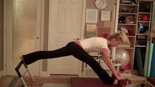 Pilates Reformer Russian Splits [upl. by Malti]