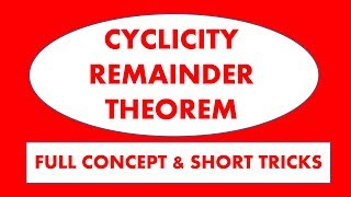 Cyclicity Remainder Theorem  basics amp tricks Nihar Maths [upl. by Narcho]