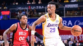 Chicago Bulls vs Los Angeles Lakers  FULL Game Highlights  July 20 2024 NBA Summer League [upl. by Eillim]