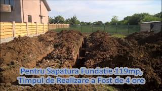 Constructie Casa Pas cu Pas  Fundatia  Episodul 2 [upl. by Lennard]