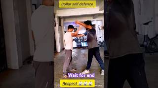 Self defence 🥋 collar selfdenfense short video viral shrikant [upl. by Inalan]