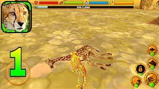 Cheetah Simulator  Gameplay Walkthrough Part 1  Tutorial iOS Android [upl. by Lauralee989]