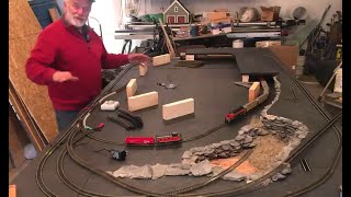 Timelapse BuildHO Train Layout 5x10Start to Finish [upl. by Akimahc1]