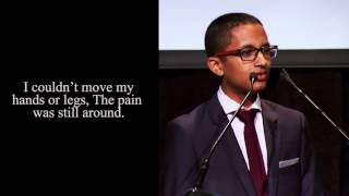 Poetry In Voice 2013 champion Khalil Mair recites at Griffin Poetry Prize awards ceremony [upl. by Ilsel574]