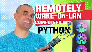 BUILD a PYTHON script to remotely TURN ON any computer [upl. by Arlena699]