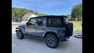 2024 Jeep Wrangler Sahara Review [upl. by Farlee683]