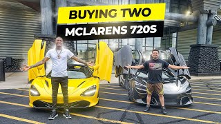 ME AND MY BEST FRIEND BUY TWO MCLAREN 720S [upl. by Croydon]