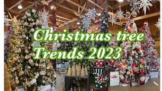 Christmas tree trends 2023 christmastree ornaments [upl. by Radbun]