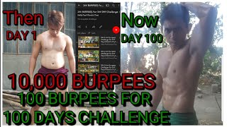 I did 100 BURPEES for 100 days Heres what happend Burpees Calisthenics Transformation Fitness [upl. by Lehcem331]