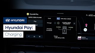 Hyundai Pay Charging  Bluelink®  Hyundai [upl. by Rogozen]