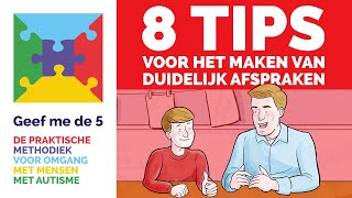 Tips bij autisme  8 tips voor het maken van duidelijke afspraken [upl. by Attah]