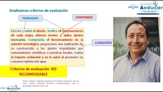 ANALISIS DE LOS CRITERIOS DE EVALUACIÓN ASPECTOS CLAVES EN LOS CRITERIOS DE EVALUACIÓN [upl. by Ragas]