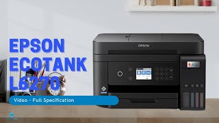 Printer Epson EcoTank L6270 Specification  Spesifikasi Epson L6270 [upl. by Usanis]