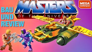 Mega Construx MASTERS OF THE UNIVERSE  Wind Raider Attack  BAUamp REVIEW Set GCP90 [upl. by Ressler]