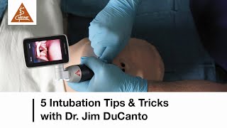 5 Intubation tips amp tricks with the HEINE visionPRO video laryngoscope [upl. by Enived334]