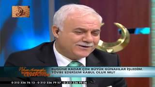 Nihat Hatipoğlu Çok Büyük Günahlar işledim Tövbe Edersem kabul olur mu [upl. by Nnylekoorb]