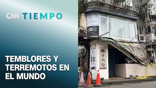 Seguidilla de terremotos y temblores en el mundo ¿En dónde se han concentrado  CNN Tiempo [upl. by Aimil]