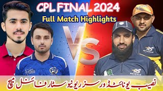 CPL Final 2024  Naseeb United vs Revenue Stars Full Match Highlights  DSD SPORTS [upl. by Danzig]