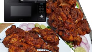 Tandoori Chicken Recipe in Samsung smart microwave  How to make Tandoori Chicken in microwave oven [upl. by Sculley]