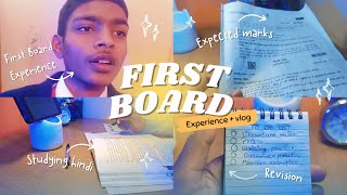 First Class 10 Board Exam Vlog  Experience 🥲  lost 10 marks 😭 [upl. by O'Rourke]