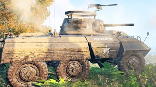 Panzerstorm  Battlefield 5  M8 Greyhound Conquest Full Gameplay [upl. by Ylenats]