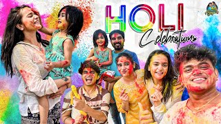 HOLI CELEBRATIONS  ANJALIPAVAN  CHANDAMAMA  Sri Satya  dhee Sanketh  Dhee Piyush  Fun [upl. by Hey743]