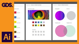 Using Colour  Swatches  Pantones  Gradients amp more Ep619 Adobe Illustrator for Beginners [upl. by Nabetse]