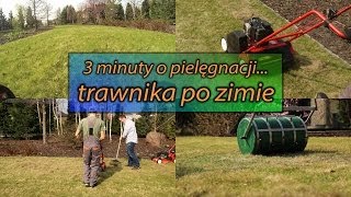 3 minuty o pielęgnacji trawnika po zimie [upl. by Marjie]