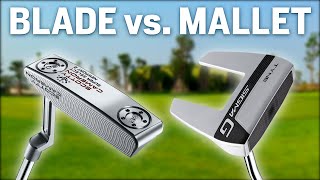 DIFFERENCE BETWEEN BLADE AND MALLET PUTTER [upl. by Sibeal123]