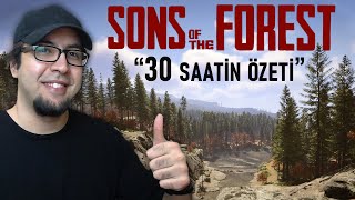 30 Saat Sons of the Forest Oynamak [upl. by Kcirdneked]