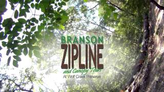 Branson Zipline Canopy Tours at Wolfe Creek Preserve [upl. by Sherman]