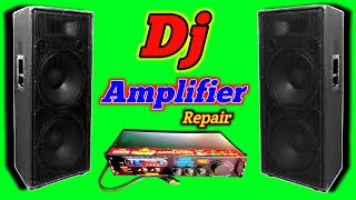 Dj amplifier repair  3055 transistor amplifier repair amplifier [upl. by Eelrefinnej]