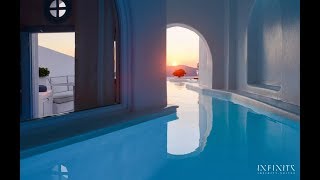 Honeymoon Pool Suite  Dana Villas amp Infinity Suites Santorini [upl. by Lenra238]