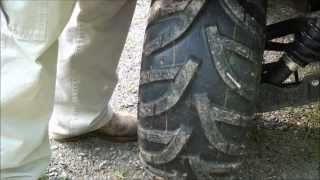 DIY  How To Repair a Flat Tire on an ATV [upl. by Ennis]