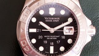 Victorinox Dive Master 500 Watch in titanium  one of the best [upl. by Imef]