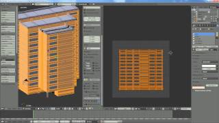 Unwrapping a LowPoly Apartment Building  Blender Tutorial [upl. by Keslie448]