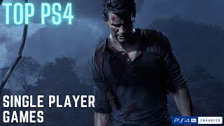 Top 10 Single Player Offline PS4 Games [upl. by Anert]