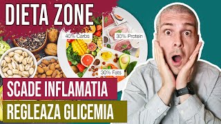 Dieta Zone scade inflamatia si regleaza glicemia [upl. by Aizan106]