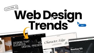 Six Web Design Trends of Note in 2024 [upl. by Anrev]