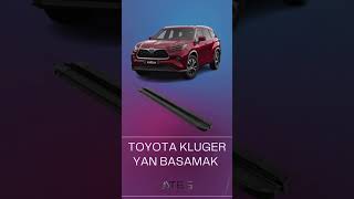 TOYOTA KLUGER 2014 VE ÜZERİ YAN BASAMAK  Ateş Aksesuar  TEL 08503082580 [upl. by Norine372]