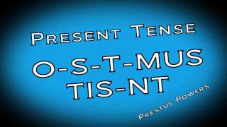 Latin Present Tense Song [upl. by Sheeran]