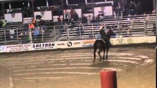 Carly Casey Sellers at Cowtown Rodeo 1799 [upl. by Eirahcaz]