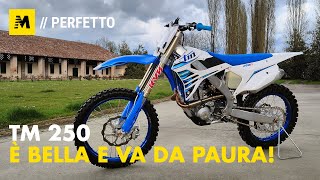 TM Racing MX 250 Fi 2022 TEST non è solo bella va da paura [upl. by Oakleil813]