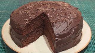 Chocolate Fudge Cake Recipe [upl. by Edyak]