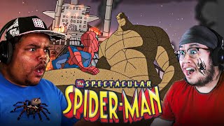 WHOLESOME  The Spectacular SpiderMan Season 2 Episode 5 GROUP REACTION [upl. by Eimia]