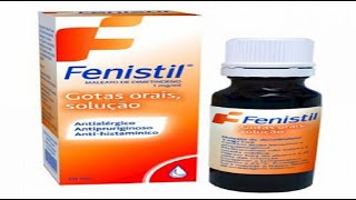 فنستيل نقط للرضع لعلاج الحساسية Fenistil Drops [upl. by Leaj186]