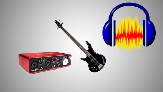 Recording Bass Guitar With An Audio Interface For Absolute Beginner [upl. by Dianemarie]