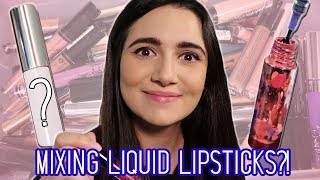 Mixing All My Liquid Lipsticks Together [upl. by Syla604]